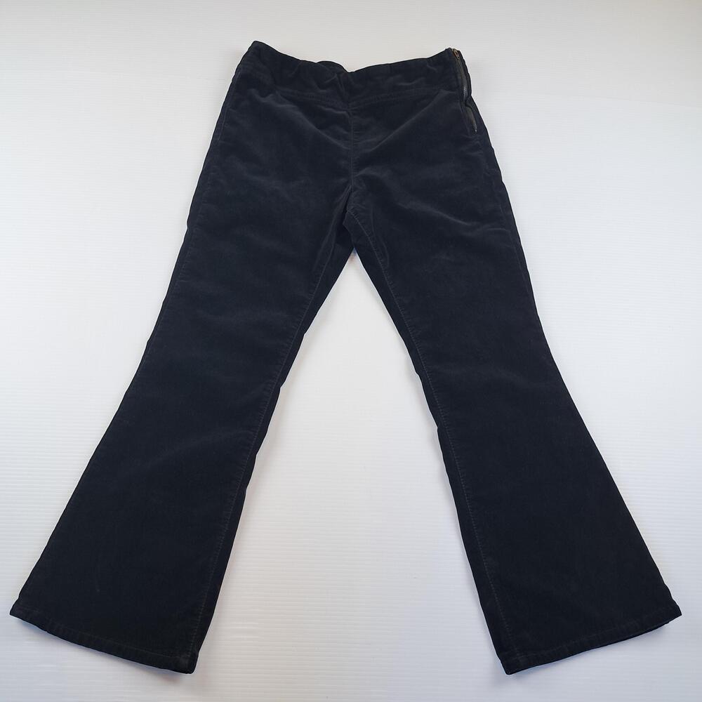 Free People Pants Womens Small Black Corduroy Flare In My Feelings We The Free